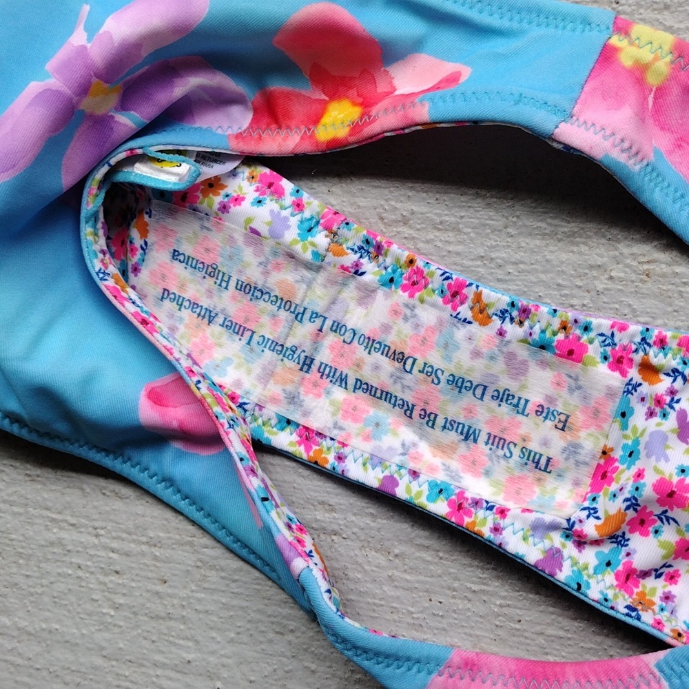 NWOT Reversible Mid-Rise Ultra High Leg Super Cheeky Bikini Wild Fable XXS - Picture 6 of 10